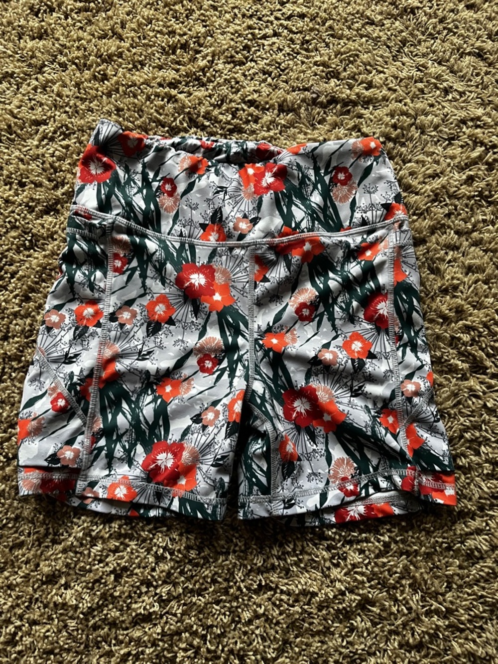 Senita Floral Bike Shorts